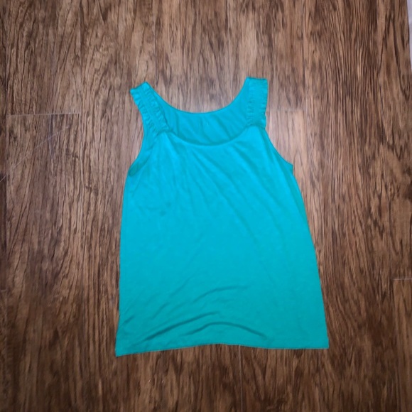 LOFT Womens Green Tanktop - Picture 2 of 4